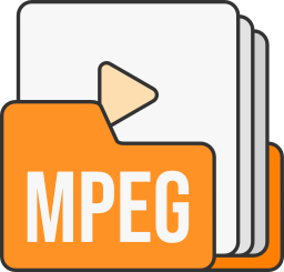 fichier vidéo mpeg Icône