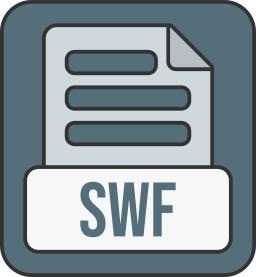 Swf file format icon