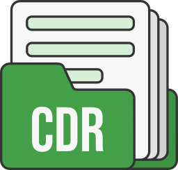 Cdr file format icon