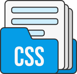 format de fichier css Icône