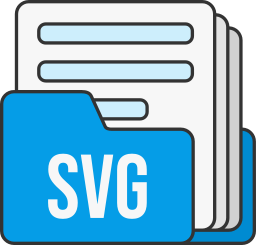 format de fichier svg Icône