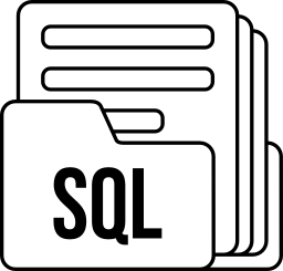 Sql file format icon