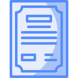 Certificate icon