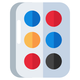 Paint palette icon