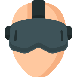 Virtual reality icon