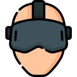 Virtual reality icon