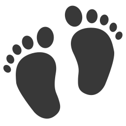 Footprint icon