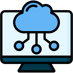 cloud computing icona