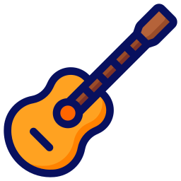 guitare acoustique Icône