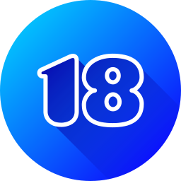 Number 18 icon