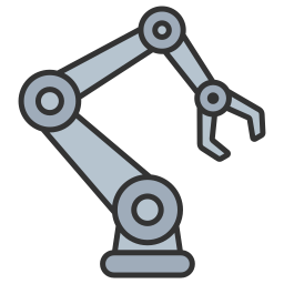 Robotic arm icon