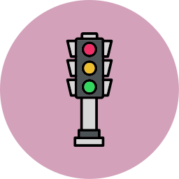 Traffic light icon