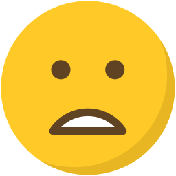 Sad face icon