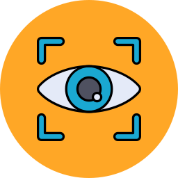 Eye scanner icon