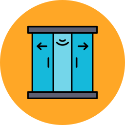 Smart door icon