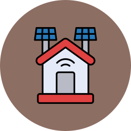 Solar panel icon