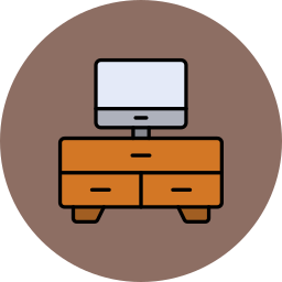 Tv table icon