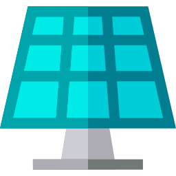 Solar panel icon