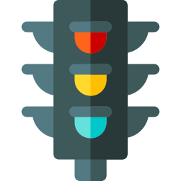 Traffic light icon