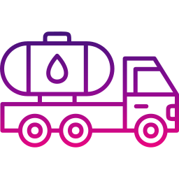 Tank truck icon