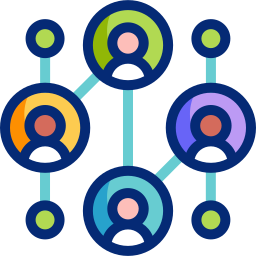 Global connection icon