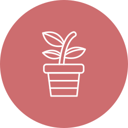 Plant pot icon