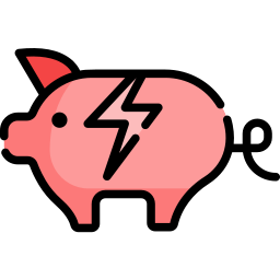 Piggy bank icon