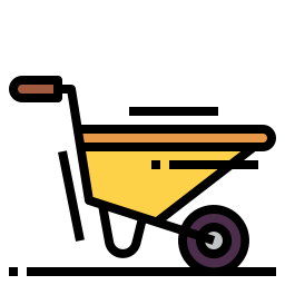 Wheelbarrow icon