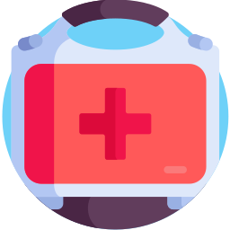 First aid kit icon