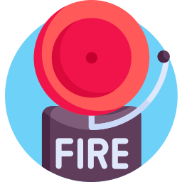 Fire alarm icon