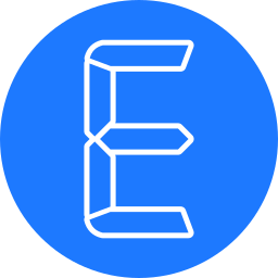 Letter e icon