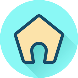 Dog house icon