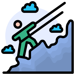 Climbing icon