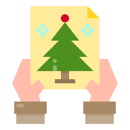 weihnachtskarte icon