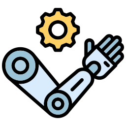 bionischer arm icon