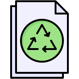 papier recyceln icon