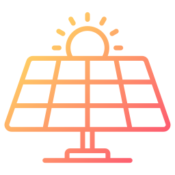 Solar panel icon