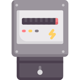 Electric meter icon