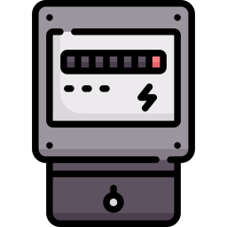 Electric meter icon