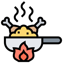 Frying pan icon