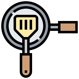 Frying pan icon