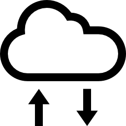 cloud informatique Icône