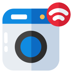 Smart washing machine icon