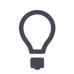 Bulb icon