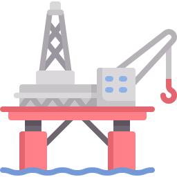 Oil platform icon