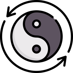 Yin yang icon