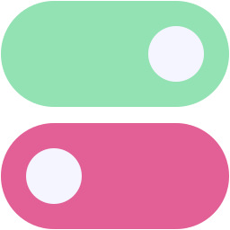 Toggle button icon