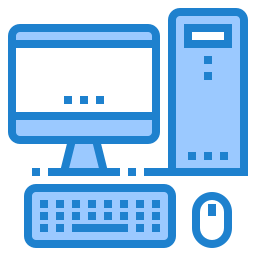 Desktop computer icon