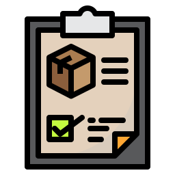 Packing list icon