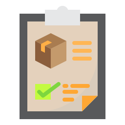 Packing list icon